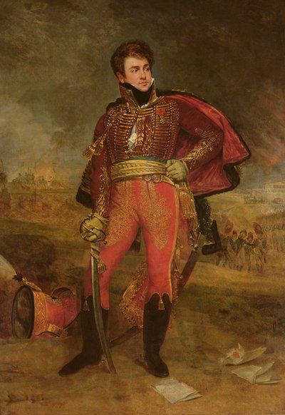 Portræt af general Francois Fournier-Sarvoleze (1773-1827) 1812 af Antoine Jean Gros