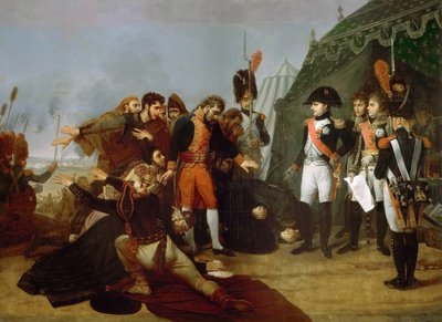 Capitulationen af Madrid, 4. december 1808 af Antoine Jean Gros