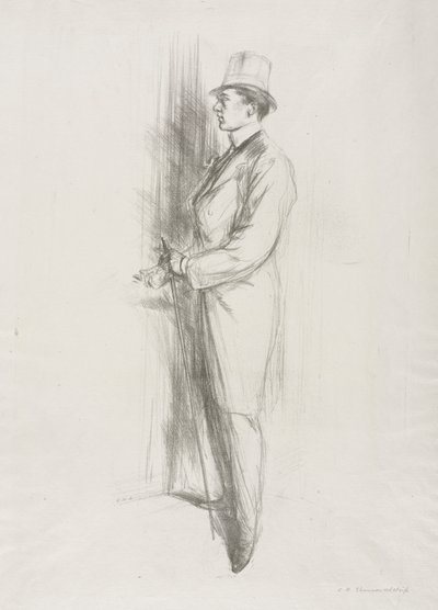 Sir Max Beerbohm af Antoine Louis Barye