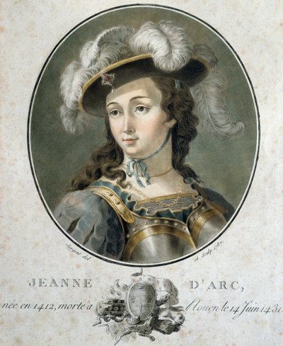 Portræt af Jeanne d