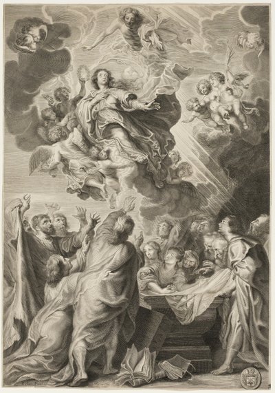 Jomfru Marias himmelfart af Antoine Masson
