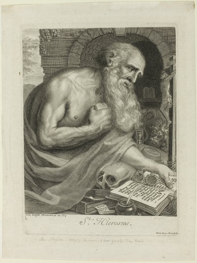 Sankt Jerome af Antoine Masson