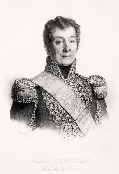 Portræt af admiral Laurent Truguet af Antoine Maurin