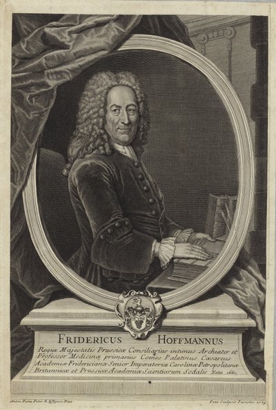Friedrich Hoffmann af Antoine Pesne