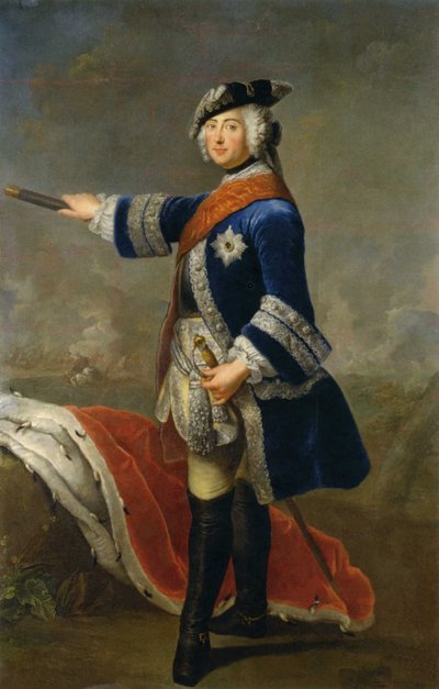 Friedrich II (Pesne) af Antoine Pesne