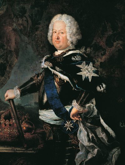 Portræt af Stanislaw I Leszczynski (Lviv af Antoine Pesne