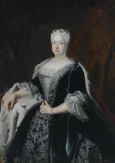 Sophia Dorothea af Hannover 1687-1757, dronningekonsort i Preussen af Antoine Pesne School