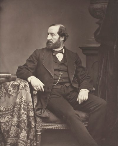 Émile Augier [fransk dramatiker], 187684. af Antoine Samuel Adam Salomon