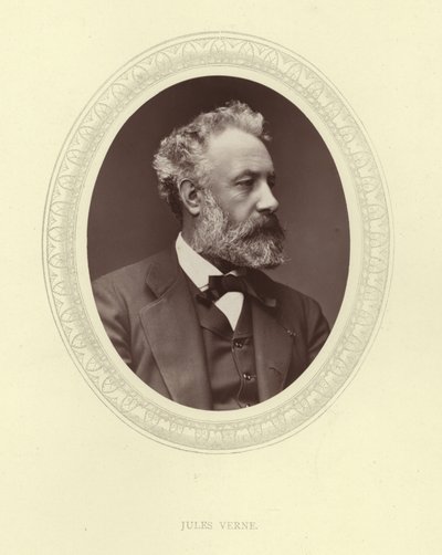 Jules Verne af Antoine Samuel Adam Salomon