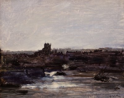 Dieppe af Antoine Vollon
