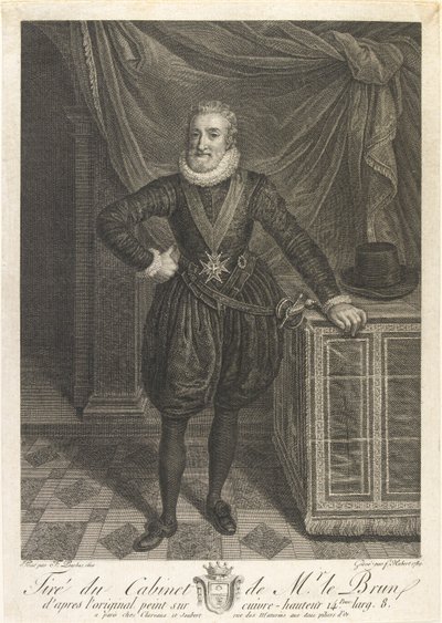 Portræt af Henri IV, c1760
