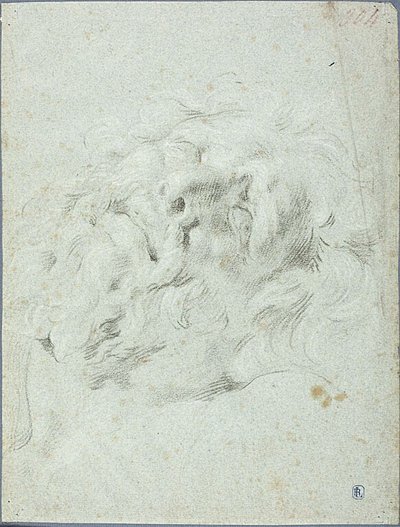 Hoved fra Laocoon Group af Anton Domenico Gabbiani