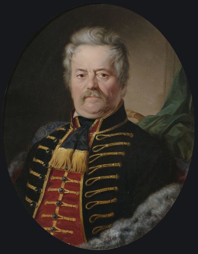 Portræt af en ædel herre af Anton Ebert