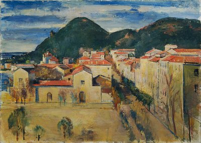 Ajaccio af Anton Faistauer