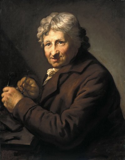 Tysk: Daniel Nikolaus Chodowiecki (1726-1801). Um 1800/ 1801 Portræt af Daniel Nikolaus Chodowiecki af Anton Graff