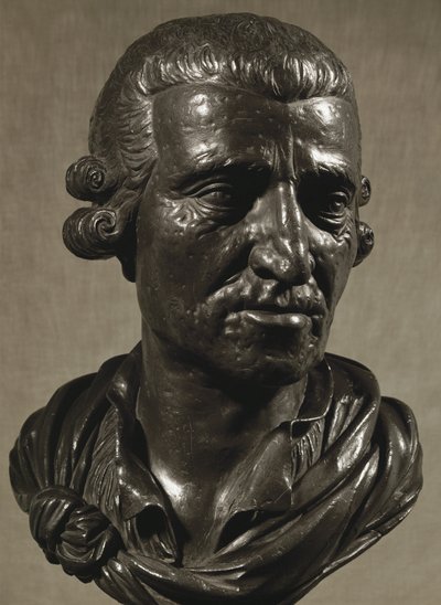 Joseph Haydn. Hovedrolleindehaverens buste ... af Anton Grassi