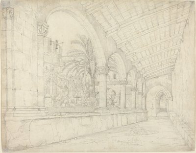 Klosteret Santa Maria di Gesù i Palermo af Anton Hallmann
