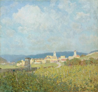 Durnstein i Wachau af Anton Hans Karlinsky