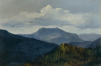 Schneeberg nær Gutenstein af Anton Hlavacek
