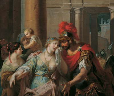 Hectors farvel til Andromache af Anton Kern
