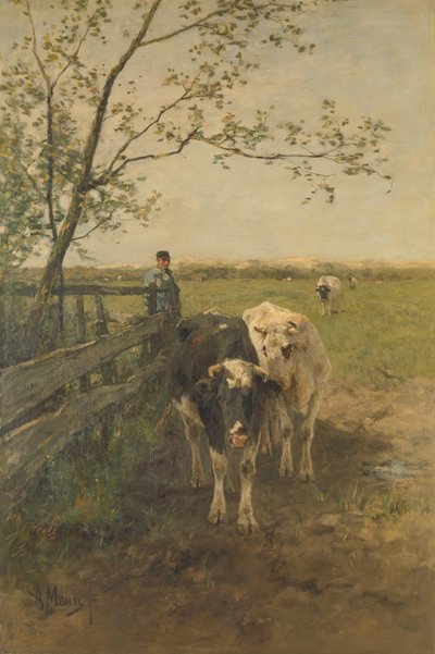 Mælken bøjer af Anton Mauve