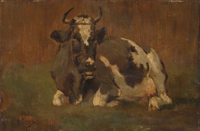 Liggende ko af Anton Mauve