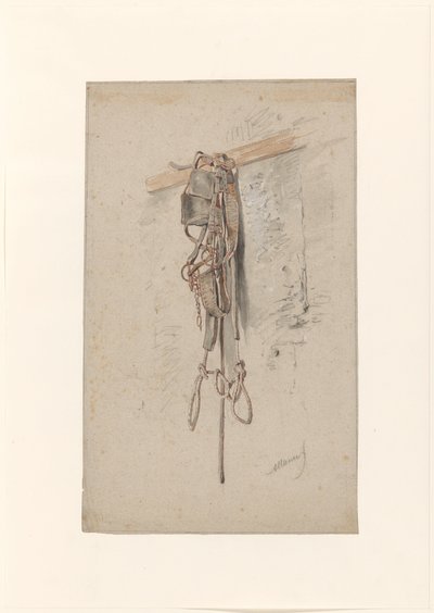 hestesele af Anton Mauve