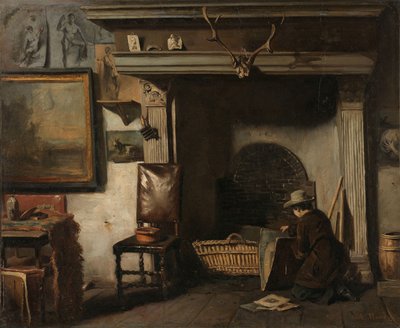 Haarlem-malerens atelier Pieter Frederik van Os Haarlem-maleren Pieter Frederik van Os