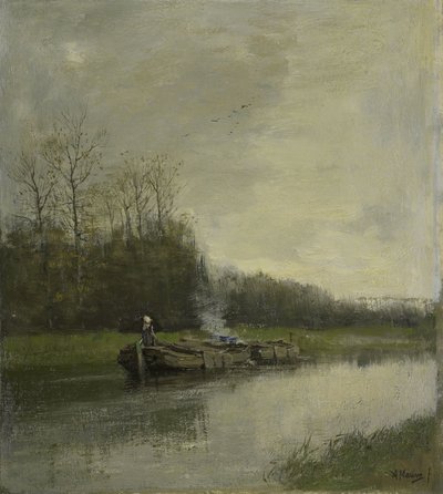 Trekking af Anton Mauve