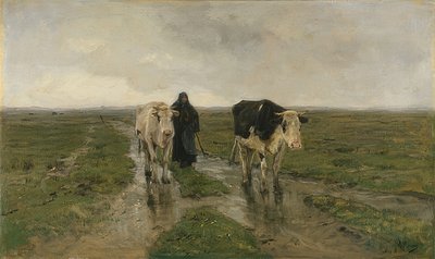 Græsning. Sandsynligvis 1880