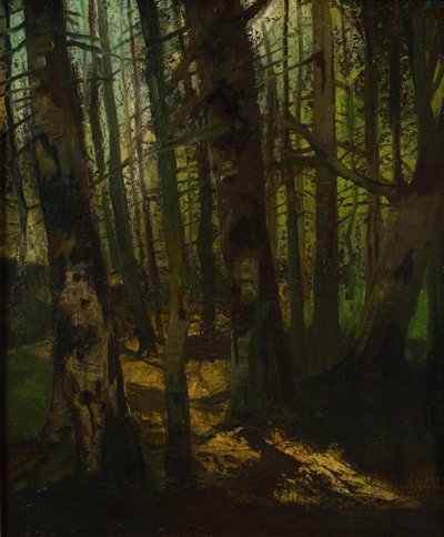 Rydning af skov af Anton Müller Wischin