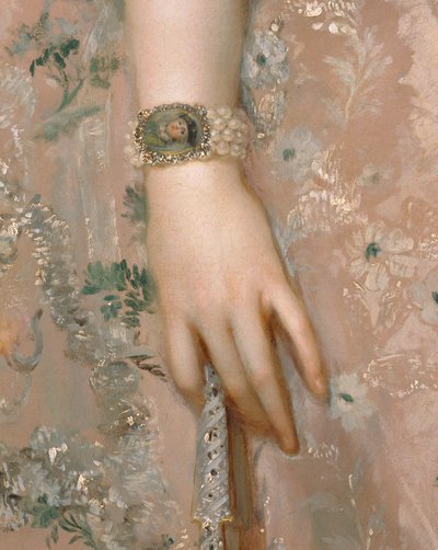 Marie-Louise de Parme, hustru til hendes fætter ... af Anton Raphael (attr. to) Mengs