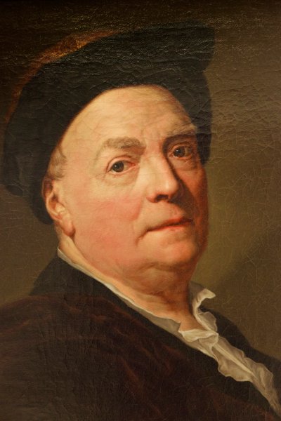 Louis de Silvestre, ca. 1745 (detaljer) af Anton Raphael Mengs