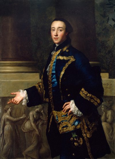 Portræt af Thomas Conolly (1738–1803) af Anton Raphael Mengs