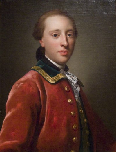 Portræt af William Fermor 1737-1806, 1757 af Anton Raphael Mengs