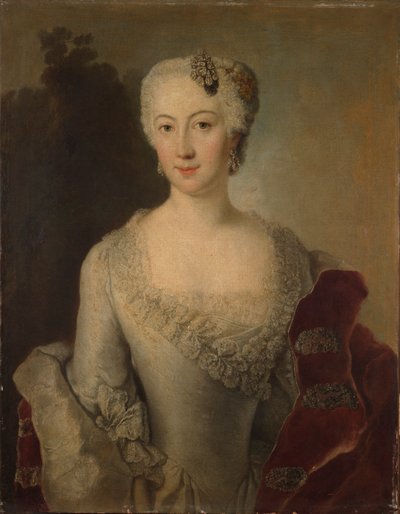 Portræt af en kvinde af Anton Raphael Mengs