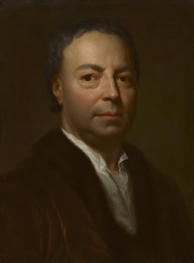 Portræt af kunstnerens far, Ismael Mengs, 17471748. af Anton Raphael Mengs