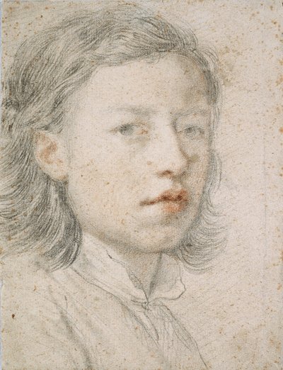 Selvportræt, 1740 af Anton Raphael Mengs