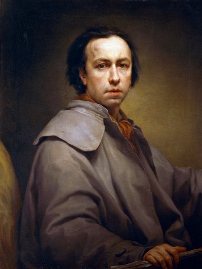 Selvportræt, af Anton Raphael Mengs, ca. 1776, olie på lærred af Anton Raphael Mengs