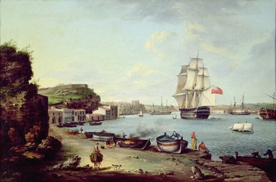 Havnehavnen i Mahon, Minorca af Anton Schantz