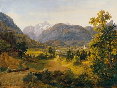 Unken-dalen i Salzburg af Anton Schiffer