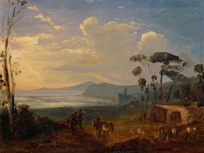 Bacoli og Campo Miseno af Anton Sminck Pitloo