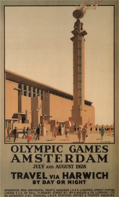 Sommer-OL 1928, Amsterdam, 1928 af Anton Van Anrooy