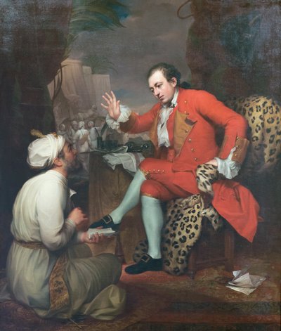 Portræt af sir Robert Clive af Anton von Maron