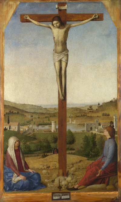 Kristus korsfæstet, 1475 af Antonello da Messina