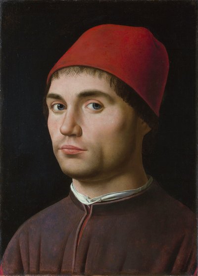 Portræt af en mand af Antonello da Messina