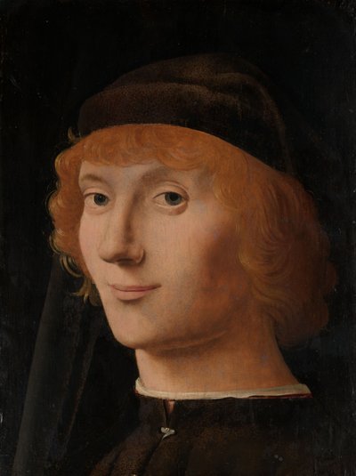 Portræt af en ung mand, ca. 1470 (olie på træ) af Antonello da Messina