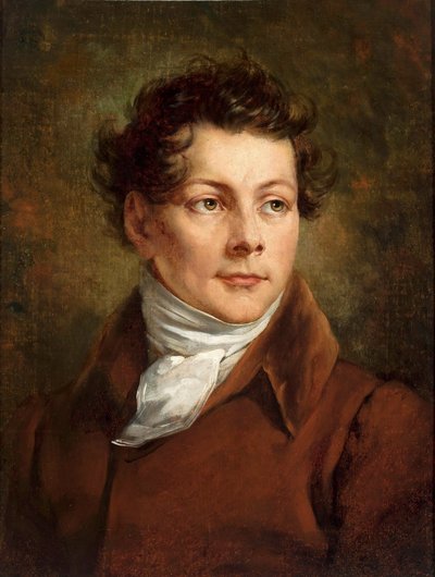 Portræt af Karol Brodowski, kunstnerens bror af Antoni Brodowski