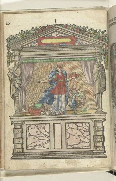 Teater med Juno, 1578 af Antoni van Leest