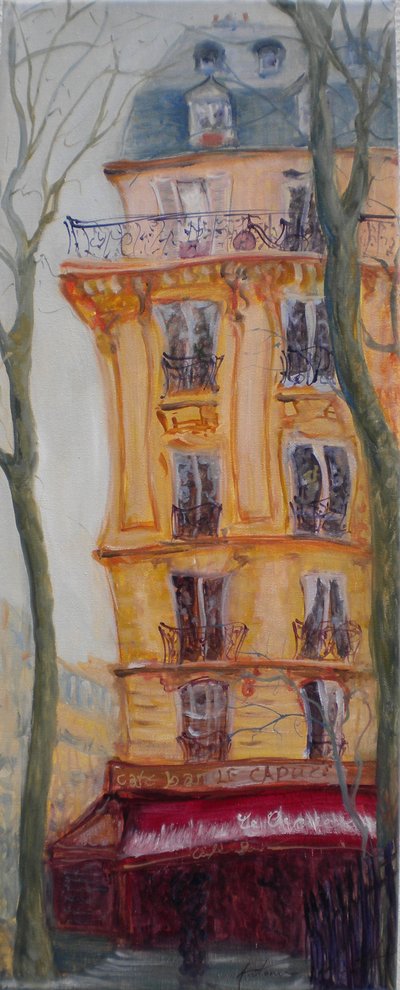 Cafe Bar La Cappuccino, 2010 af Antonia Myatt